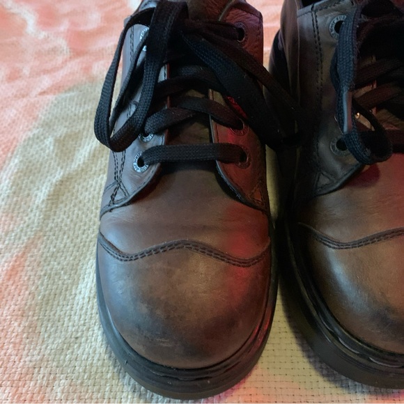 Vintage Dr Martens AirWair 8651 Brown Leather Oxford 90’s Chunky Y2k Indie sz 6 - Picture 2 of 15